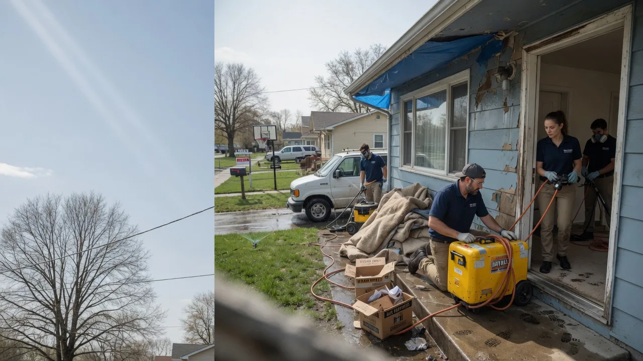 Basement Flood Cleanup in Akron, NY near me